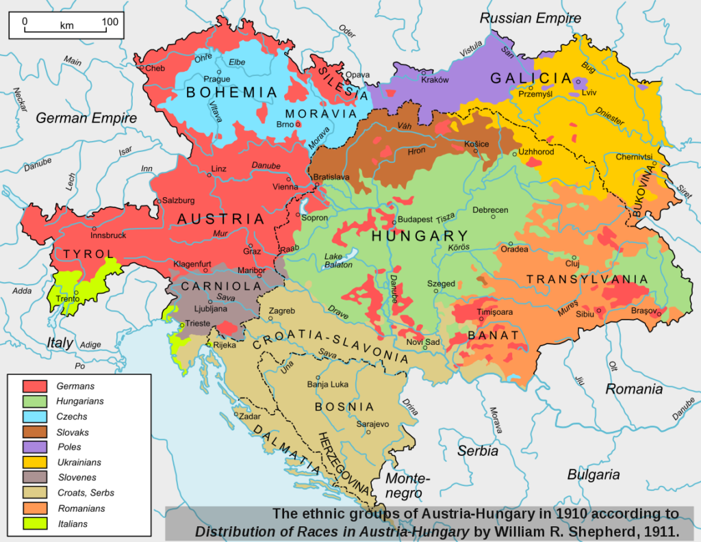 Het einde van de Habsburgers in Slovenië