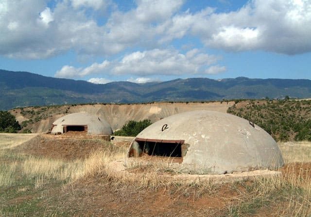 Albanie Bunkers