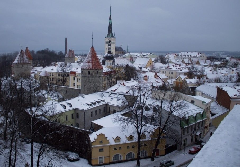 Tallinn Winter Oude Stad