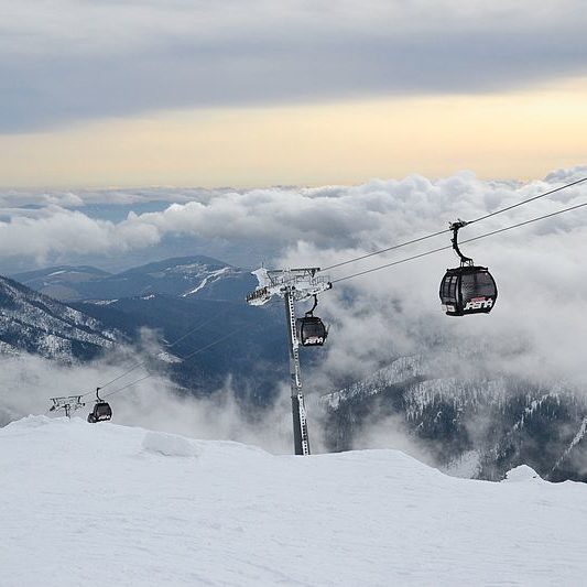 Jasná Tatra Winter Ski Slowakije